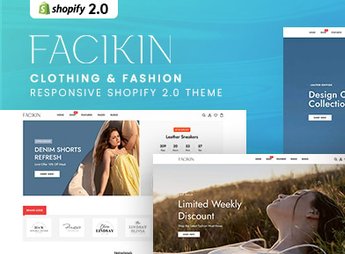 Facikin – Clothing & Fashion Responsive Shopify 2.0 Theme
