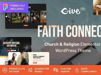 Faith Connect – Religion & Church WordPress Theme