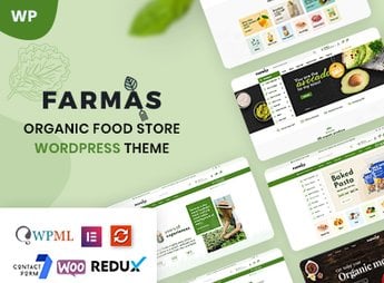 Farmas – Organic Food Store WordPress Theme