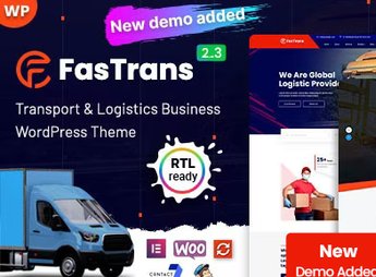 Fastrans – Logistics WordPress Theme