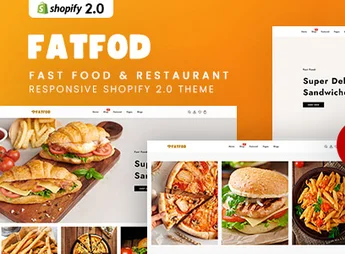 Fatfod – Fast Food & Restaurant Shopify 2.0 Theme
