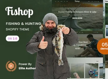 Fishop – Fishing & Hunting Shopify 2.0 Theme