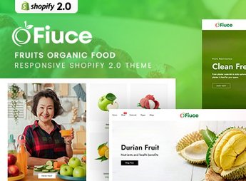 Fiuce – Fruits Organic Food Responsive Shopify 2.0 Theme