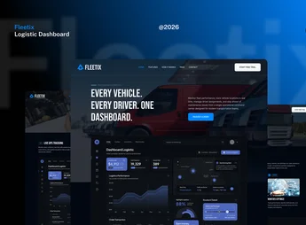 Fleetix – Fleet & Vehicle Operations Management Website Elementor Kit