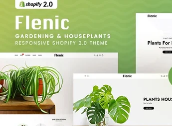 Flenic – Gardening & Houseplants Responsive Shopify 2.0 Theme