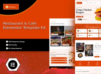 Fodma – Restaurant & Cafe Elementor Template Kit