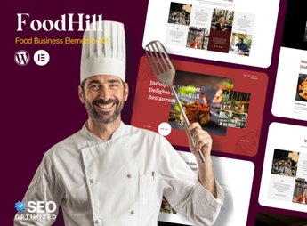 FoodHill – Restaurant Elementor Template Kit