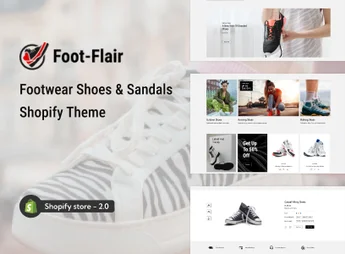 FootFlair- Footwear, Shoes Store Shopify Theme