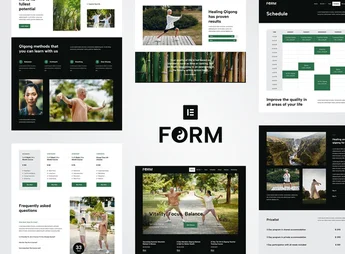 Form – Tai Chi & Qigong Elementor Template Kit