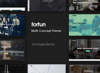 Fortun | Multi-Concept WordPress Theme