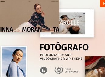 Fotógrafo – Photography Videographer WordPress Theme