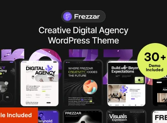 Frezzar – Creative Digital Agency WordPress Theme