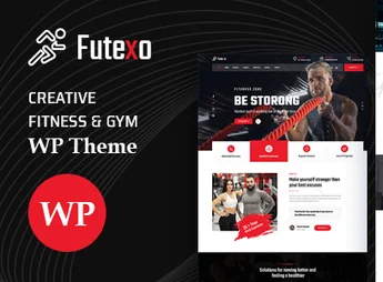 Futexo – Fitness & Gym WordPress Theme + RTL