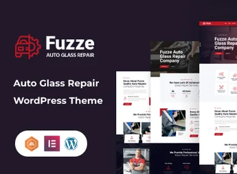 Fuzze – Auto Glass Repair WordPress Theme