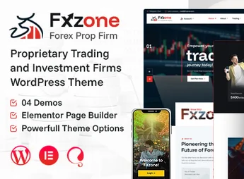 Fxzone – Forex Prop Firm WordPress Theme