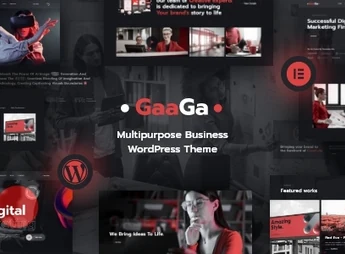 Gaaga – Creative Agency Theme