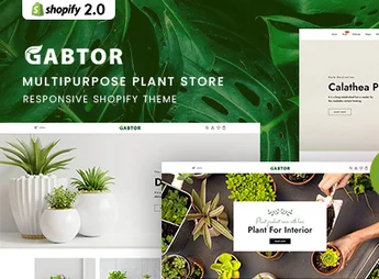 Gabtor – MultiPurpose Plant Store Shopify 2.0 Theme