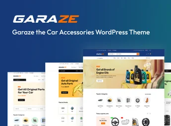 Garaze – Car Accessories Parts WordPress Theme