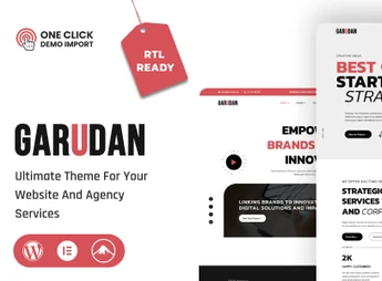 Garudan – Creative Agency WordPress Theme