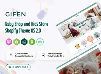 Gifen | Baby Shop and Kids Store Shopify Theme OS 2.0
