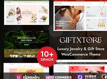 GiftXtore – Luxury Jewelry & Gift Store Elementor WooCommerce WordPress Theme