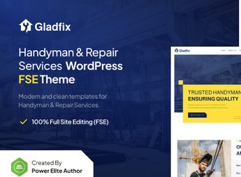 Gladfix – Handyman & Repair Services WordPress Theme
