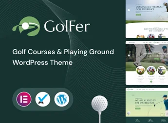 Golfer – Golf Club & Course WordPress Theme