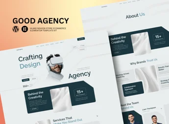 GoodAgency – Creative Agency Elementor Template Kit