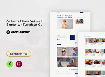 Goso – Contractor & Heavy Equipment Elementor Template Kit