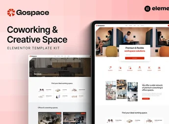 Gospace – Coworking & Creative Space Elementor Template Kit