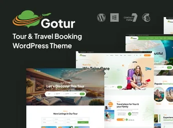 Gotur – Tour & Travel Booking WordPress Theme