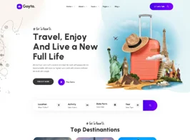 Goyto – Travel WordPress Theme