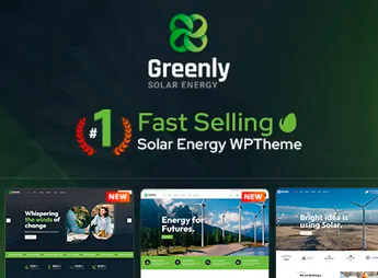 Greenly – Ecology & Solar Energy WordPress Theme