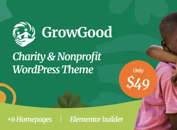 GrowGood – Charity & Nonprofit WordPress Theme