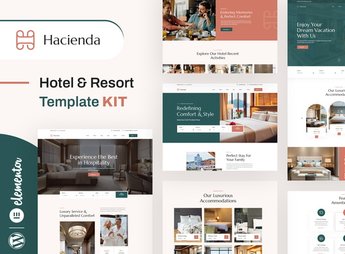 Hacienda – Hotel & Resort Elementor Template Kit