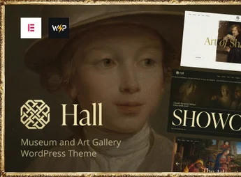 Hall – Museum and Art Gallery WordPress Theme
