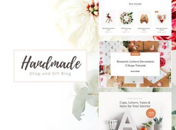 Handmade Shop – Handicraft Blog & Store Creative WordPress Theme