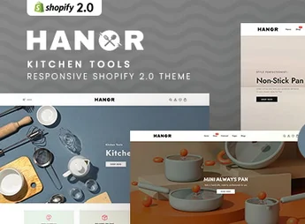 Hanor – Kitchen Tools Responsive Shopify 2.0 Theme