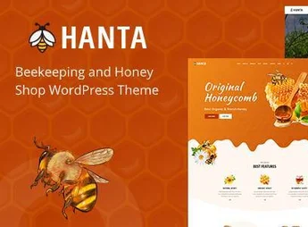Hanta – Beekeeping and Honey Shop WordPress Theme