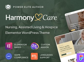 Harmony Care – Private Nursing Home & Senior Care WordPress Theme