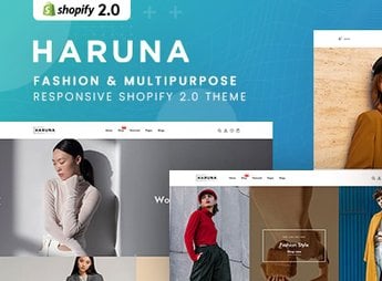 Haruna – Fashion & Multipurpose Shopify 2.0 Theme