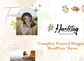 Hashtag – Personal Blog WordPress Theme