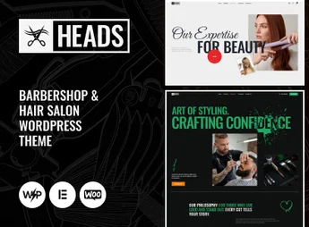 Heads – Barbershop & Hair Salon WordPress Theme