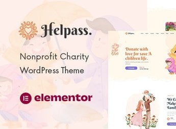 Helpass – Charity WordPress Theme