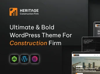 Heritage – Construction & Building WordPress Theme