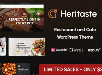 Heritaste – Restaurant WordPress Theme