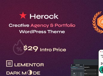 Herock – Agency & Portfolio WordPress Theme