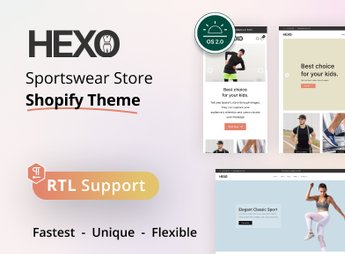 Hexo – Sportswear Shopify Theme 2.0