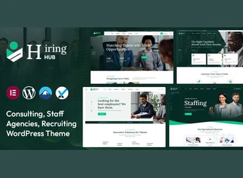 Hiring Hub – Staffing Agencies WordPress Theme