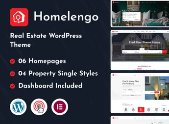 Homelengo – Real Estate WordPress Theme